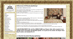 Desktop Screenshot of mossbyquiltshop.se